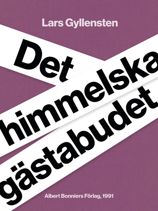 Title details for Det himmelska gästabudet by Lars Gyllensten - Available